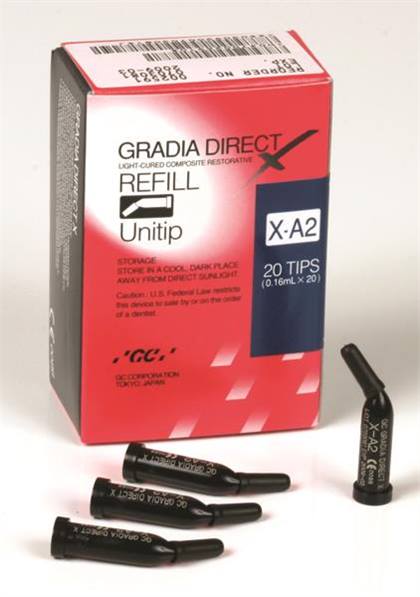 Gradia Direct X Universal Composite, Unitip Refill, 0.16 ml, X-D2, 10/Pk thumbnail 11