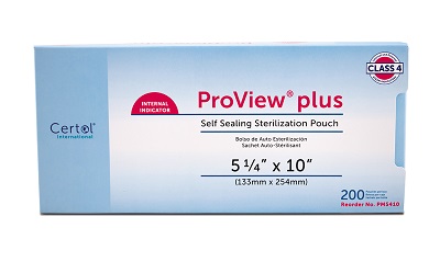 Proview Sterilization Pouch 5.25 in x 10 in 200/Bx thumbnail 9