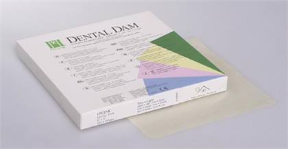 -5X5 Green Medium Rubber Dam (52) product image