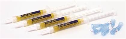 Porcelain Etch Gel, 9.6% Hydrofluoric Acid, Syringe Kit, 1.2 ml, Yellow, 4/Pk, PEG thumbnail 15