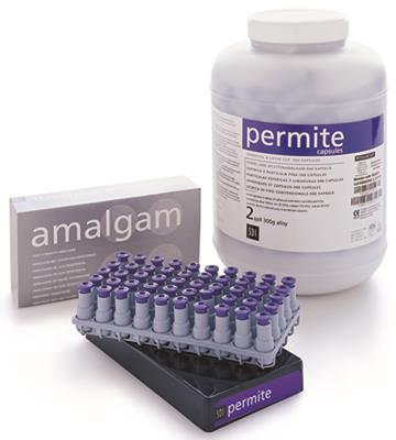 Permite Dispersed Amalgam Capsules, 2 Spill, Fast Set, 600 mg, 50/Pk thumbnail 15