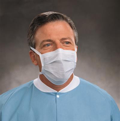 The Lite One Tie On Mask Not Rated Blue 50/Bx thumbnail 11