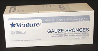 -Sponge Gauze 4X4 12-Ply - Sterile (1200) product image