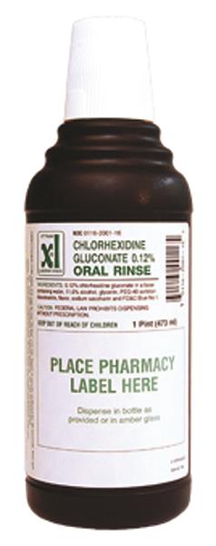 Chlorhexidine Gluconate 0.12% Oral Rinse Mint 16oz 1999PET16 thumbnail 4