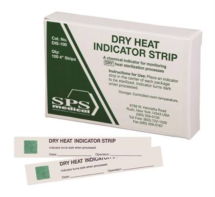 Dry Heat Indicator Strips 4" 100/Bx thumbnail 9