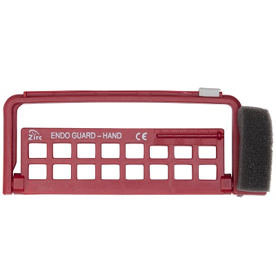 Steri-Endo Guard Organizer Hand Red Holds up to 16 Instruments Ea thumbnail 5