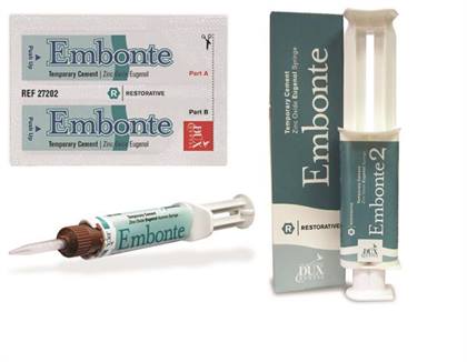 Embonte Temporary Cement 15gm Dual Barrel Syringe thumbnail 4