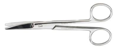 Plastic Surgery Scissors Curved Sharp/Sharp 4-3/4” thumbnail 4