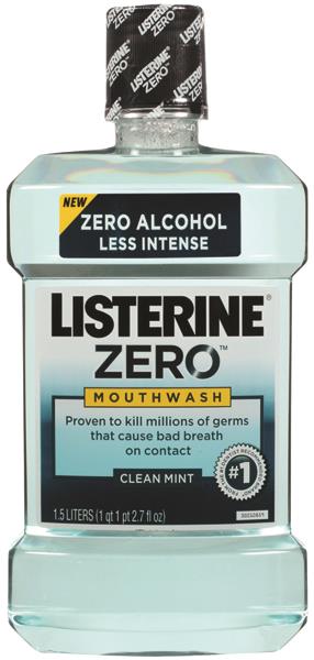 Listerine Zero Clean Mint 95ml (3.2oz)(24) product image