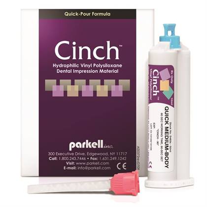 Cinch 90 Impression Material VPS Fst St 90sec 50 mL MB 4 Cartridge Package 4/Pk thumbnail 10