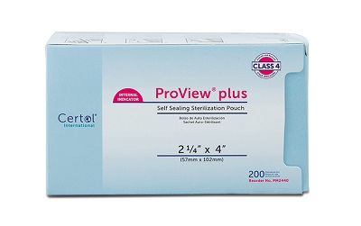 Proview Sterilization Pouch 2.25 in x 4 in 200/Bx thumbnail 9