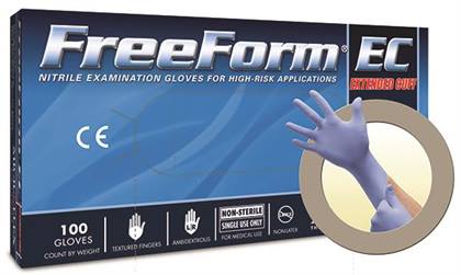 Freeform EC High Risk Nitrile Gloves Large 50/Bx thumbnail 13