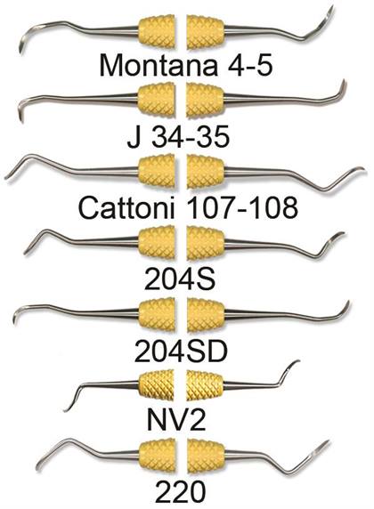 Cruise Line Sickle Scaler, Double-Ended, 204SD, Posterior, Yellow, 1/Pk, R136 thumbnail 10