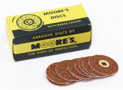 -1/2"GARNET MEDIUM BRASS CENTER DISCS 50/PKG product image