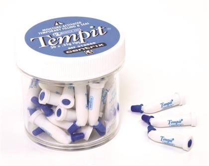Tempit Temporary Filling Material, Pre-Filled Tips, 0.35 g, Medium Viscosity, 30/Pk, 310060 thumbnail 15