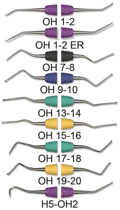 Cruise Line O'Hehir Curette, Double-Ended, Extended Reach, H5/OH2, Purple, 1/Pk, R160 thumbnail 14