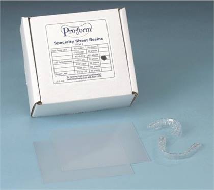 Keystone - ProForm - Splint Material .030 Temp Splint/Surgical Tray (625/bx) product image