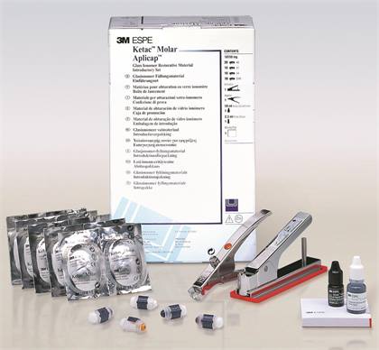 3M Ketac Molar Glass Ionomer Composite Aplicap Capsule Asrtd Shds Rfl 50/Bx product image