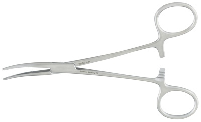 Hemostatic Forceps, Kelly, Curved, 5.5", 1/Pk thumbnail 9