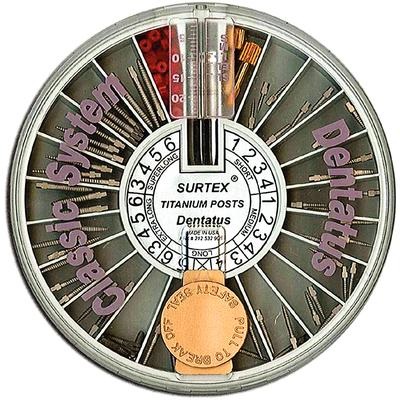 Surtex Posts Titanium Assorted Parallel Sided & Tapered End Assorted 60/Bx thumbnail 9