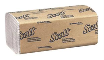 SCOTT SINGLE FOLD TOWELS 4M/CS product image