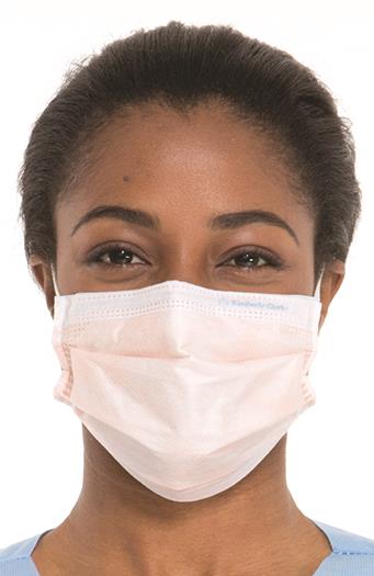 Fluidshield Earloop Procedure Mask, ASTM Level 3, Orange, 40/Pk, 47107 product image