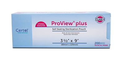 Proview Sterilization Pouch 3.5 in x 9 in 200/Bx thumbnail 9