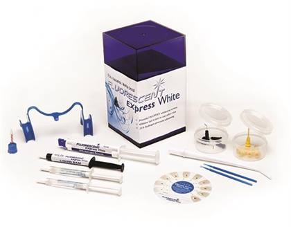 Fluorescent EXpress White In Office Whitening System Patient Kit 35% Hyd Prx Ea thumbnail 11