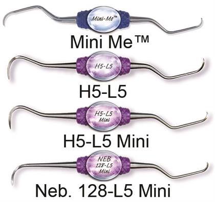Cruise Line Curette/Scaler, Double-Ended, H5/L5, Anterior, Purple, 1/Pk, R090 product image