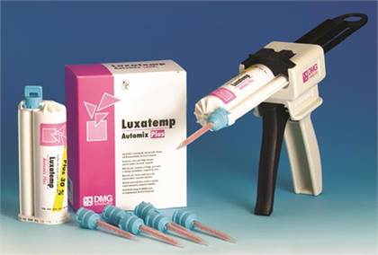 Luxatemp Automix Plus Temporary C&B Material, Cartridge Refill, 76 g, A1, 1/Pk, 110401 product image