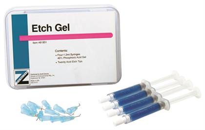 40% Phosphoric Acid Syringe Etching Gel 1.2 mL Complete Kit 4/Pk thumbnail 15
