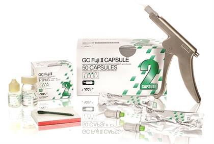 GC Fuji II Glass Ionomer Powder / Liquid 21 Pale Yellow 1:1 Package Ea thumbnail 13