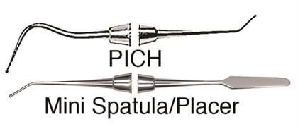 Calcium Hydroxide Placement Instrument, Double-End, # 6 Satin Steel Handle, 1/Pk, PICH6 product image