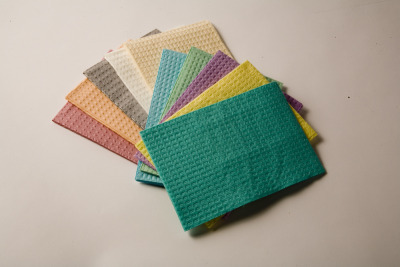 Choice Poly-Back Towels, 2-Ply Tissue, Waffle-Embossed, 13" x 18", Beige, 500/Pk, 917467 thumbnail 9