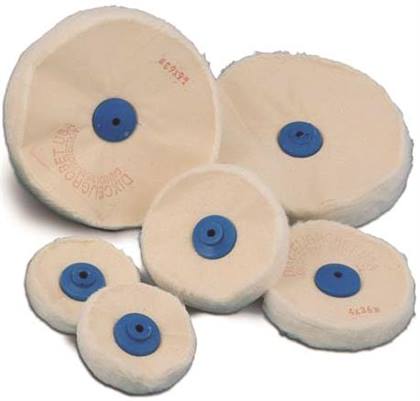 Finex Muslin Buff Plastic Center 5" x 54 Ply thumbnail 2