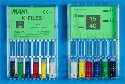 #15 White Mani K-Files 21mm Pack of 6 product image