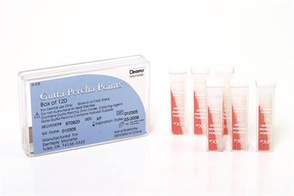 Gutta Percha Points, Vials, 0.02 Taper, # 30, Blue, 180/Pk, 670931 product image