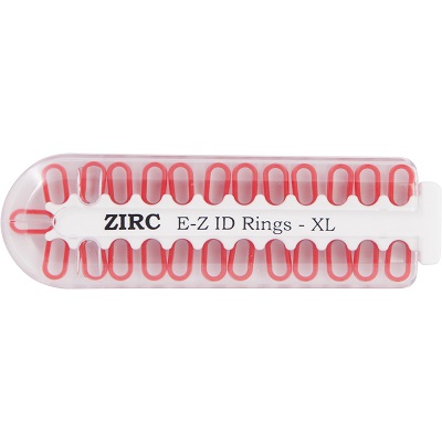 EZ-ID Instrument Rings Red 25/Pk thumbnail 4