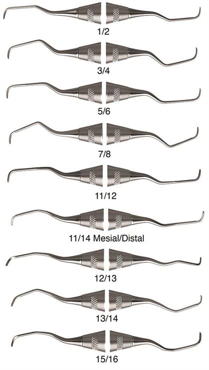 Curette Gracey After Five DE Size 1/2 #7 Satin Steel Colours Immunity Steel Ea thumbnail 8