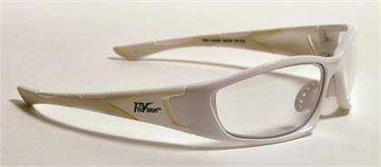 Pro-Vision FB Eyewear White Frame Clear Lens product image