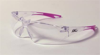 Palmero - Chic Eyewear , Clear Frame W/Green Tips, Clear Lens thumbnail 4