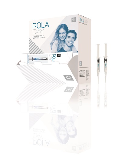 Pola Day Tooth Whitening System, 9.5% Hydrogen Peroxide, Syringe Dispenser Pack, 3 g, 50/Pk, 7700071 thumbnail 9