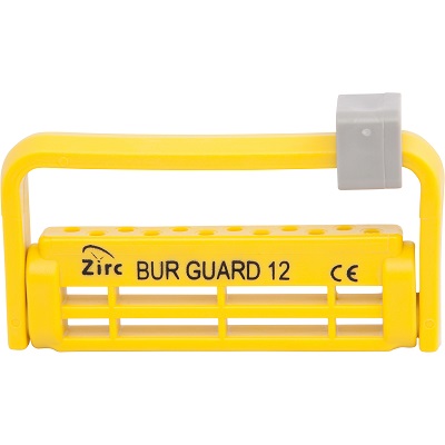 Steri-Bur Guard Plastic Bur Block, 12-Hole, Neon Yellow, 1/Pk, 50Z406O thumbnail 12
