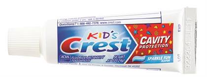 P&G - Kid's Crest Cavity Protection Toothpaste Gel .85oz 72/cs thumbnail 13