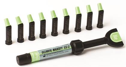 Clearfil Majesty ES-2 Premium, Light-Cure, PLT Refill, Universal Viscosity, 0.25 g, A1E, 10/Pk, 3140KA thumbnail 11