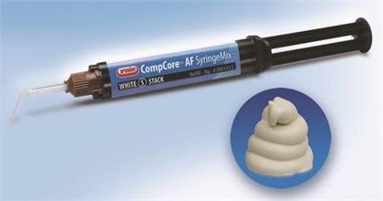 CompCore AF SyringeMix STACK Core Build-Up Material, Dual-Cure, Intro Kit, 9 g, White, 2/Pk, 3001512 thumbnail 16
