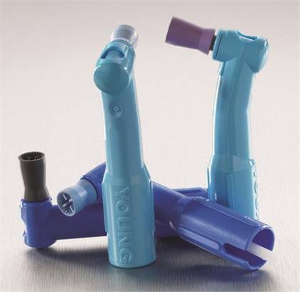 Classic Petite Web, LF, Disposable Prophy Angle, Firm, Blue, 1200/Pk, 134712 thumbnail 16