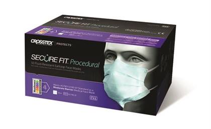 SecureFit Procedural Earloop Masks, ASTM Level 2, Blue, 50/Pk, GCPBLSF thumbnail 18