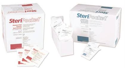 SteriPocket Rayon/Poly Non-Woven Sponges, Sterile, 8-Ply, 4" x 4", 100/Box x 2/Pk thumbnail 10