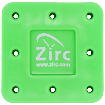 Magnetic Bur Block, 8-Hole, Neon Green, 1/Pk, 50Z400P thumbnail 15